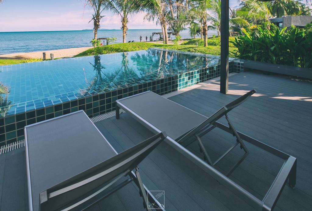 Seanery Beach Resort Bang Saphan Esterno foto